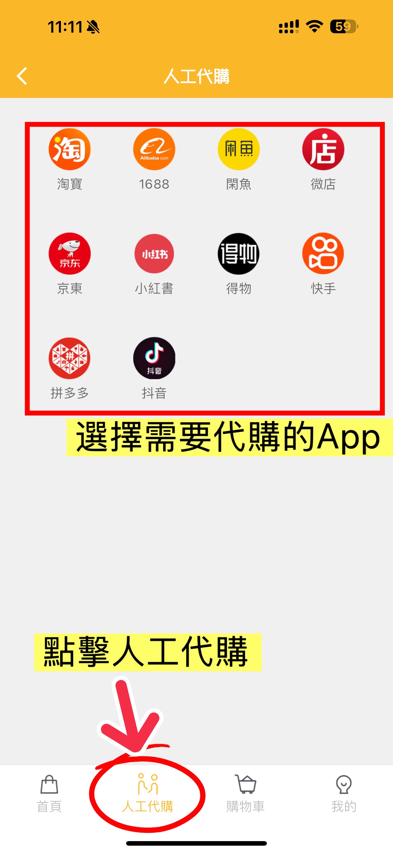 淘集運人工代購臺灣集運
