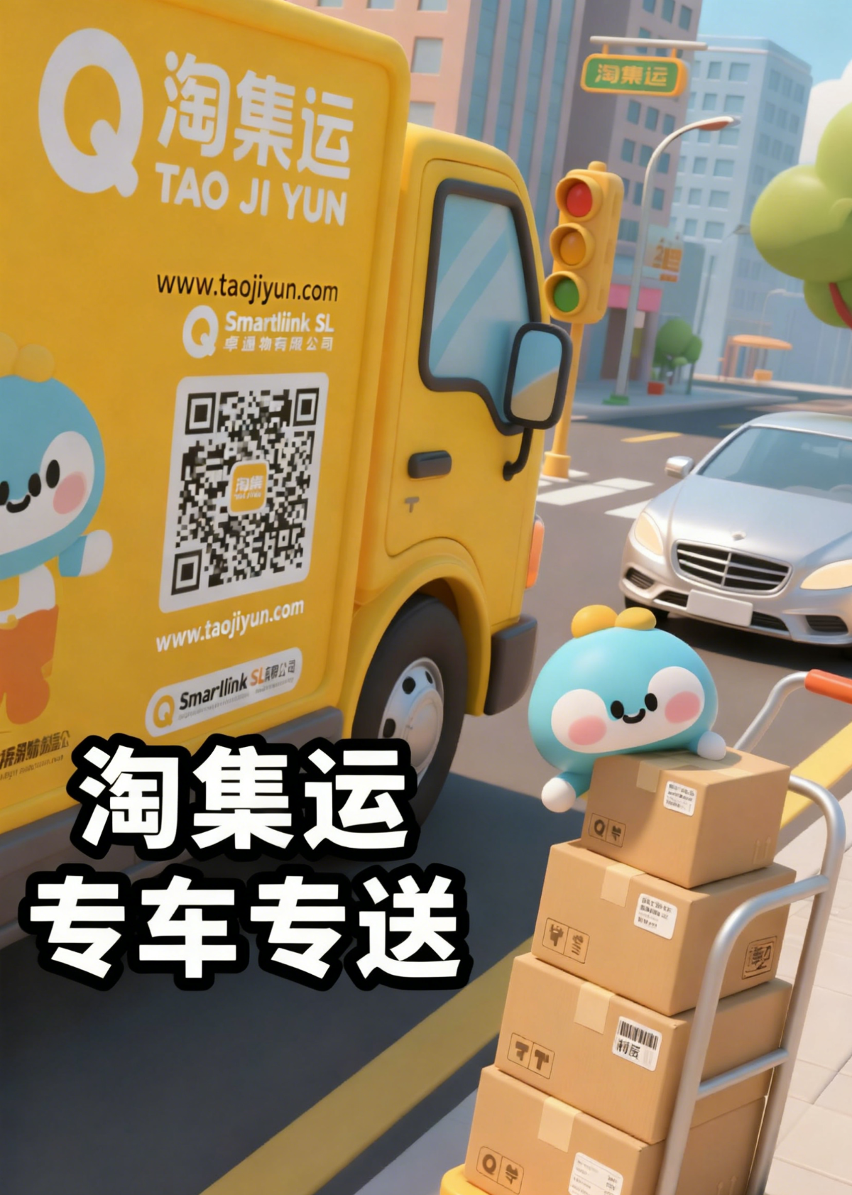 淘集運專車專送